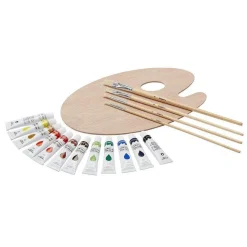 The Met Store Acrylic Paint and Tabletop Easel Set* Art Supplies & Easels
