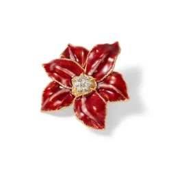 The Met Store Amaryllis Brooch* Pins & Brooches