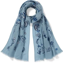 The Met Store American Vines Embroidered Shawl* Scarves & Wraps