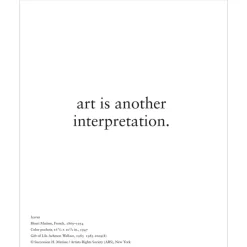 The Met Store ART IS...* Met Publications|Art History & Reference