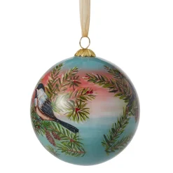 The Met Store Birds of America Hand-Painted Glass Ornament Set* Ornaments