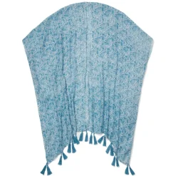 The Met Store Blue & White Qing Floral Cover-Up* Clothing