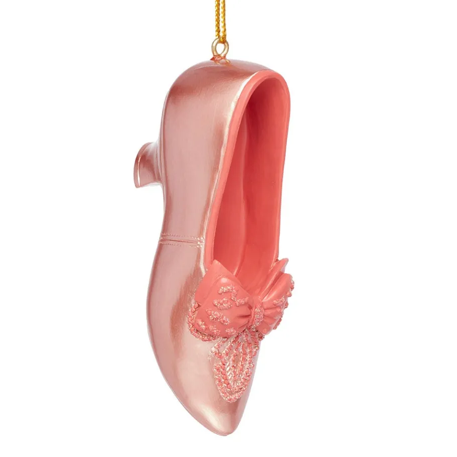 The Met Store Bow-Bedecked Evening Slipper Shoe Ornament* Ornaments