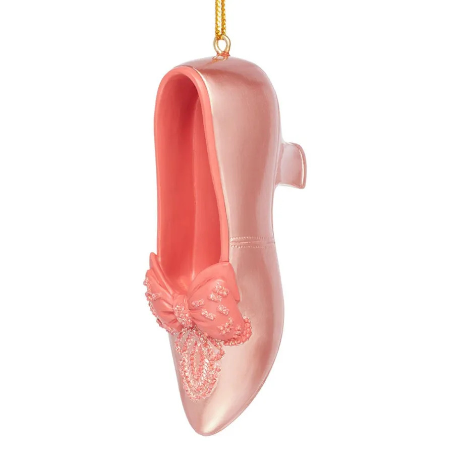 The Met Store Bow-Bedecked Evening Slipper Shoe Ornament* Ornaments