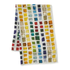 The Met Store Byzantine Tesserae Oblong Silk Scarf* Scarves & Wraps