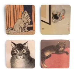 The Met Store Cats Coasters* Tableware