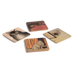 The Met Store Cats Coasters* Tableware