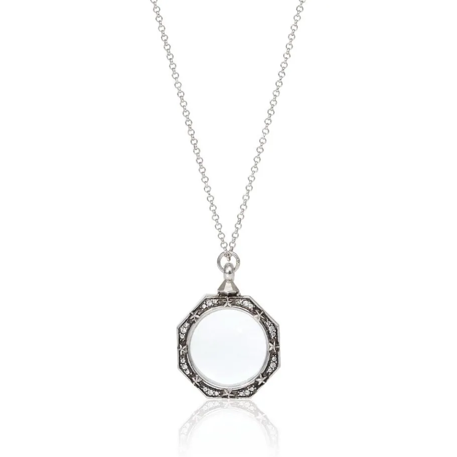 The Met Store Celestial Octagonal Magnifier Pendant Necklace* Necklaces
