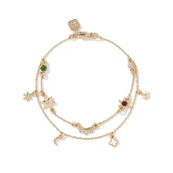 The Met Store Celestial Symbols Double-Strand Bracelet* Bracelets