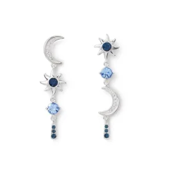 The Met Store Celestial Symbols Linear Drop Earrings* Earrings