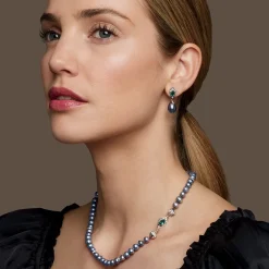The Met Store Chelsea Peacock Pearl Drop Earrings* Earrings