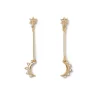 The Met Store Crescent Moon Drop Earrings* Earrings