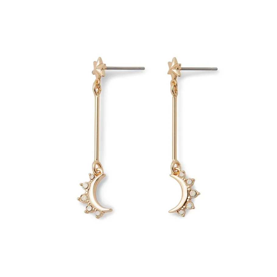 The Met Store Crescent Moon Drop Earrings* Earrings