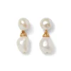 The Met Store Cypriot Twist Pearl Double-Drop Earrings* Earrings