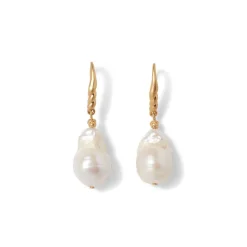 The Met Store Cypriot Twist Pearl Drop Earrings* Earrings