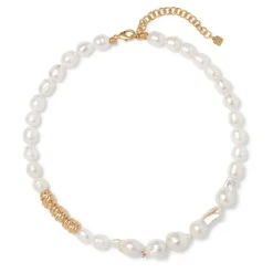 The Met Store Cypriot Twist Pearl Necklace and Triple-Hoop Earrings Set* Jewelry Sets