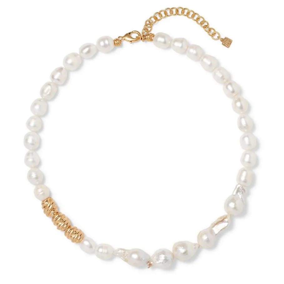 The Met Store Cypriot Twist Pearl Necklace and Triple-Hoop Earrings Set* Jewelry Sets