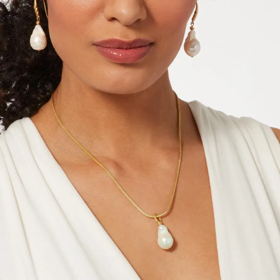The Met Store Cypriot Twist Pearl Pendant Necklace* Necklaces