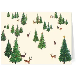The Met Store Dehn: Christmas Tree Forest Holiday Cards* Holiday Cards