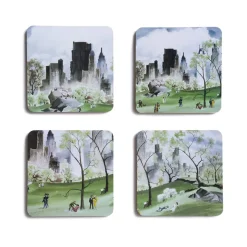 The Met Store Dehn Spring in Central Park Coasters* Tableware