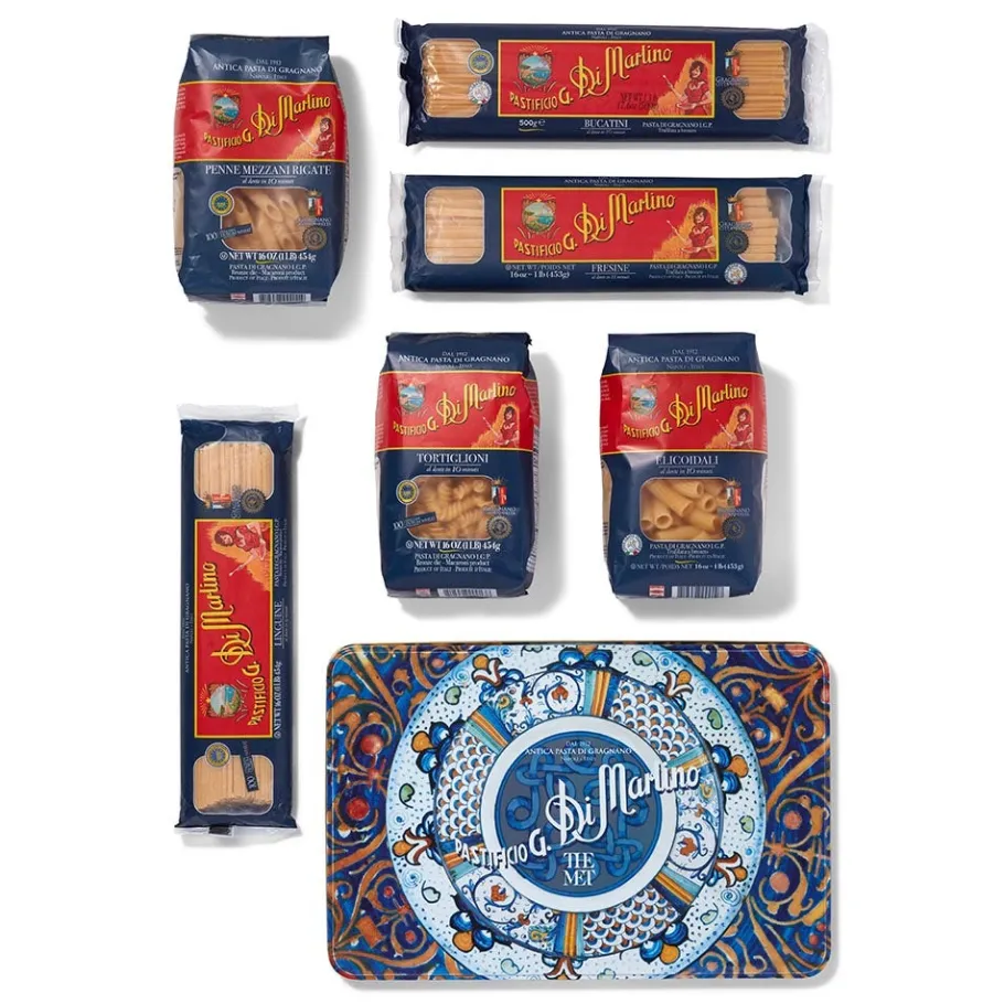 The Met Store Di Martino Italian Maiolica Assorted Pasta Tin* Tableware