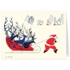 The Met Store Earle: Santa and Deer Holiday Cards* Holiday Cards