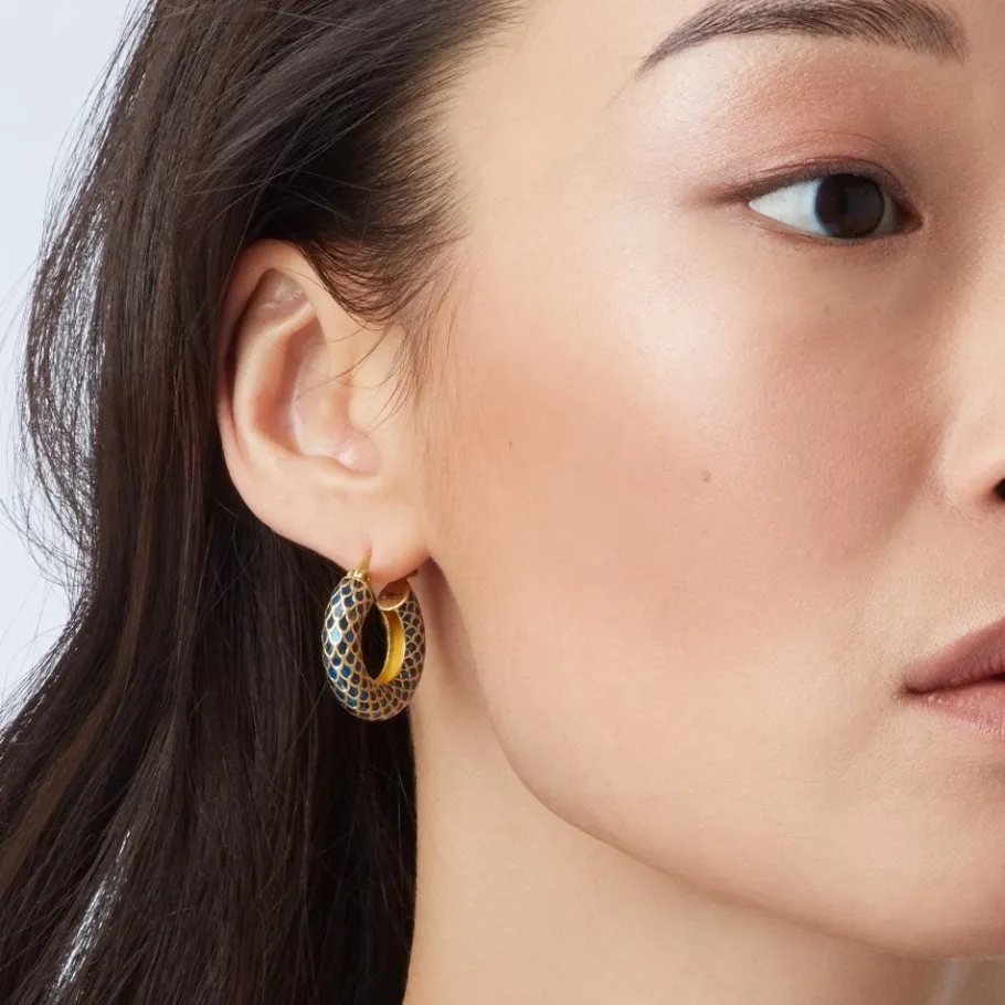 The Met Store Egyptian Feather Hoop Earrings* Earrings