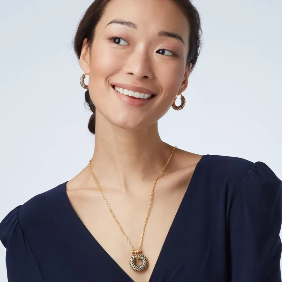 The Met Store Egyptian Feather Hoop Earrings* Earrings