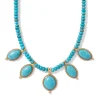 The Met Store Egyptian Hathor Turquoise Multi-Drop Necklace* Necklaces