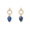 The Met Store Etruscan Lapis Doorknocker Earrings* Earrings