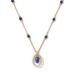 The Met Store Etruscan Lapis Pendant Necklace* Necklaces