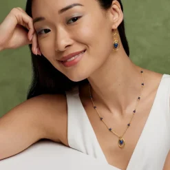 The Met Store Etruscan Lapis Pendant Necklace* Necklaces