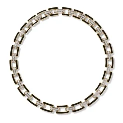 The Met Store European Buckle Enamel Collar Necklace* Necklaces