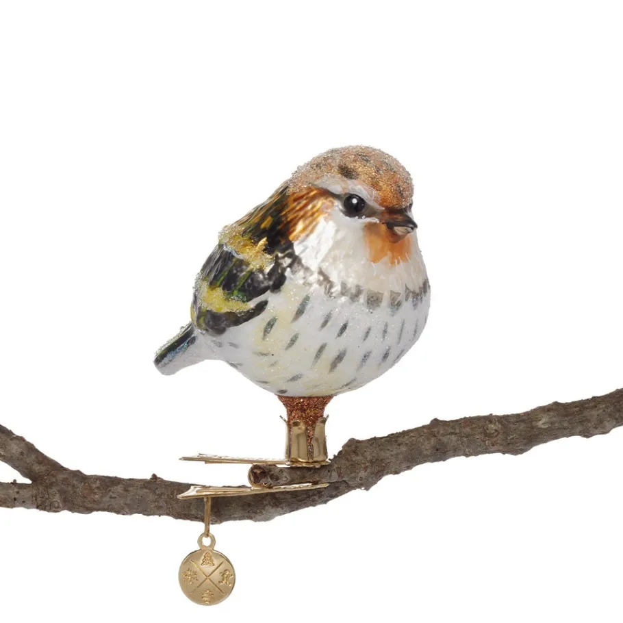 The Met Store Finch Handmade Glass Ornament* Ornaments