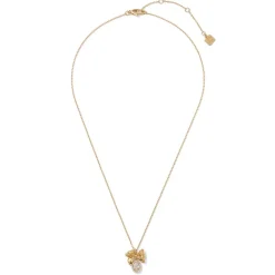 The Met Store French Wreath Bow Pendant Necklace* Necklaces