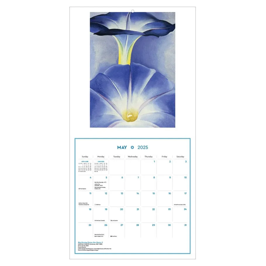 The Met Store Georgia O'Keeffe Wall Calendar 2025* Calendars