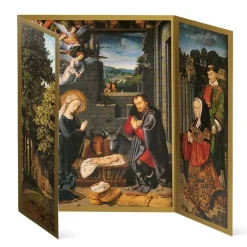 The Met Store Gerard David: The Nativity Triptych Holiday Cards* Holiday Cards