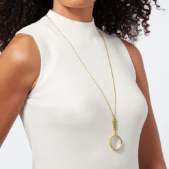 The Met Store Gilded Age Magnifier Pendant Necklace* Necklaces