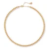 The Met Store Golden Disc Necklace* Necklaces