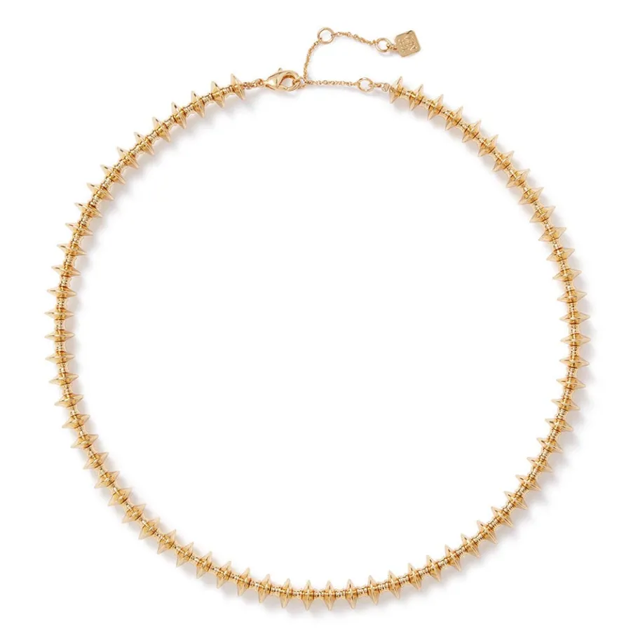 The Met Store Golden Disc Necklace* Necklaces