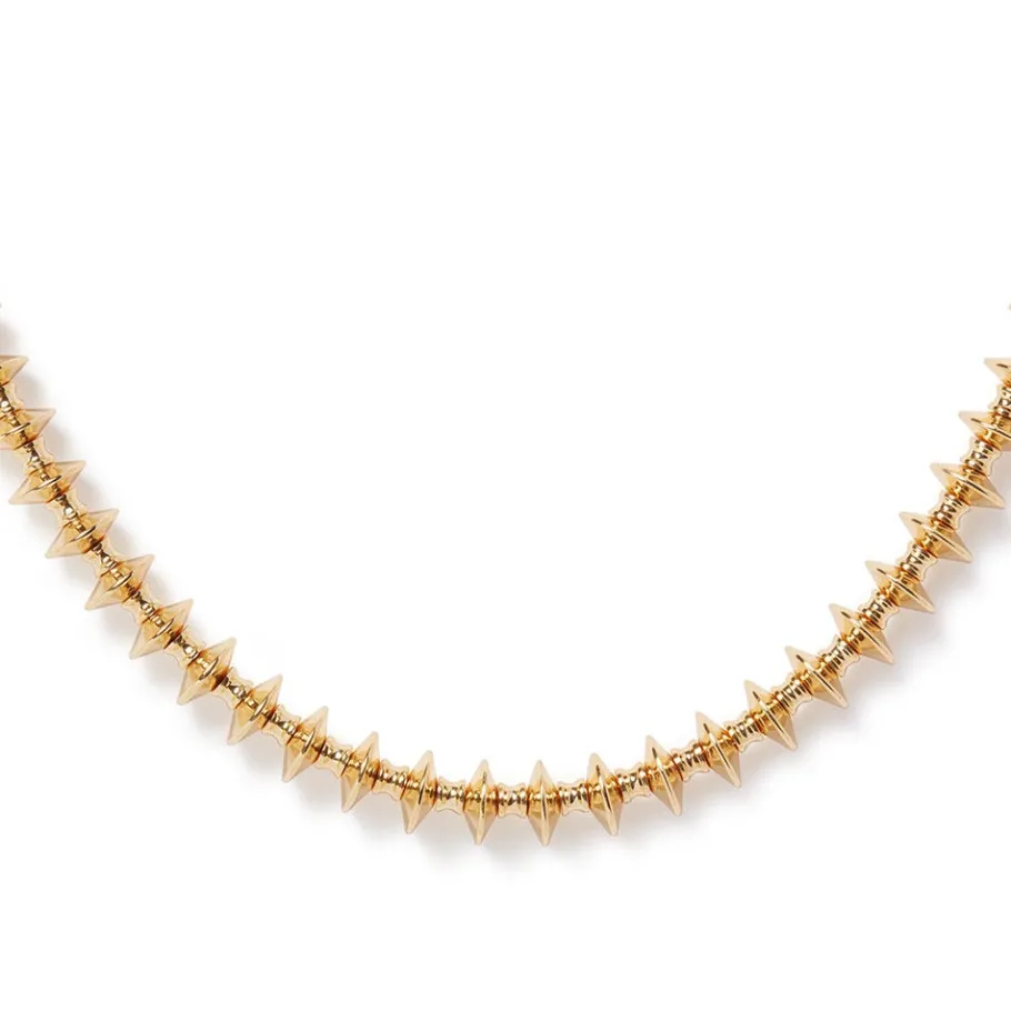 The Met Store Golden Disc Necklace* Necklaces