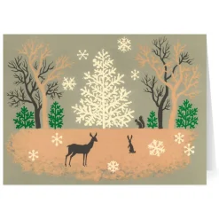 The Met Store Gordon: Deer and Rabbit Holiday Cards* Holiday Cards