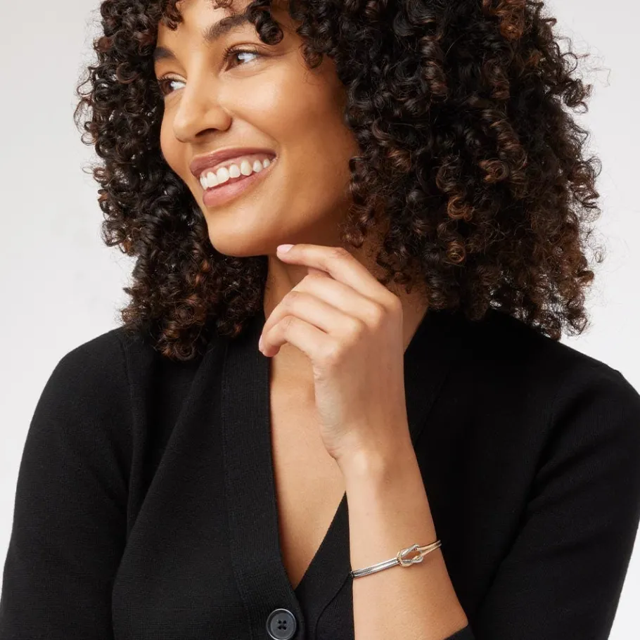 The Met Store Herakles Knot Hinged Bangle* Bracelets