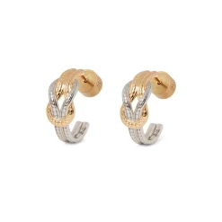 The Met Store Herakles Knot Hoop Earrings* Earrings