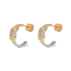 The Met Store Herakles Knot Hoop Earrings* Earrings