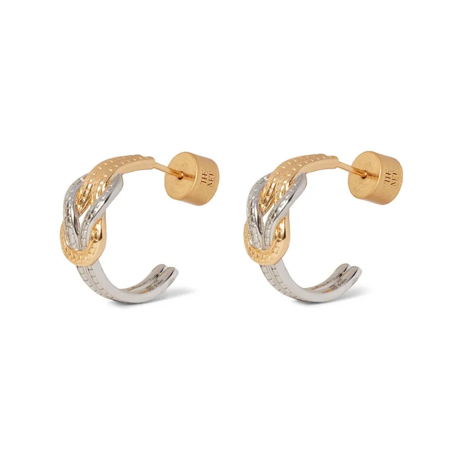 The Met Store Herakles Knot Hoop Earrings* Earrings