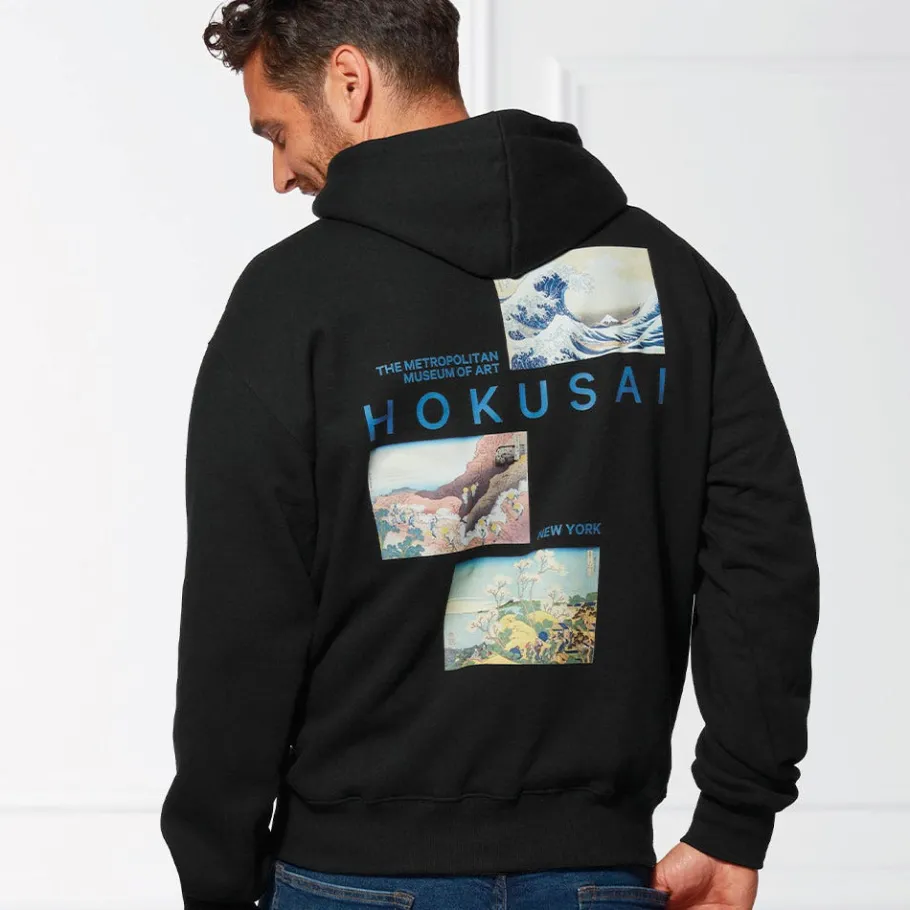 The Met Store Hokusai Views of Mount Fuji Hoodie* Clothing