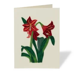 The Met Store Hybrid Amaryllis Quilled Holiday Card* Holiday Cards