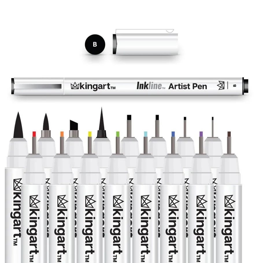 The Met Store Inkline Fine Line Pen Set* Art Supplies & Easels
