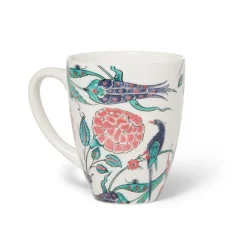 The Met Store Iznik Garden Covered Mug with Tea Infuser* Tableware